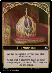 The Monarch // Shapeshifter Double-Sided Token [March of the Machine Commander Tokens] | Tables and Towers