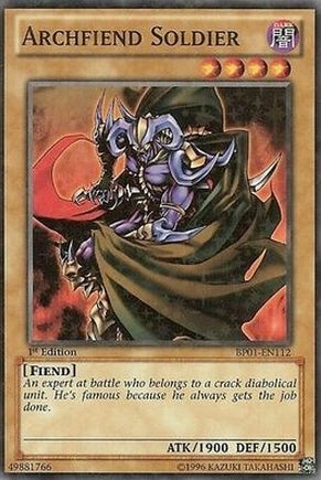 Archfiend Soldier [BP01-EN112] Starfoil Rare | Tables and Towers