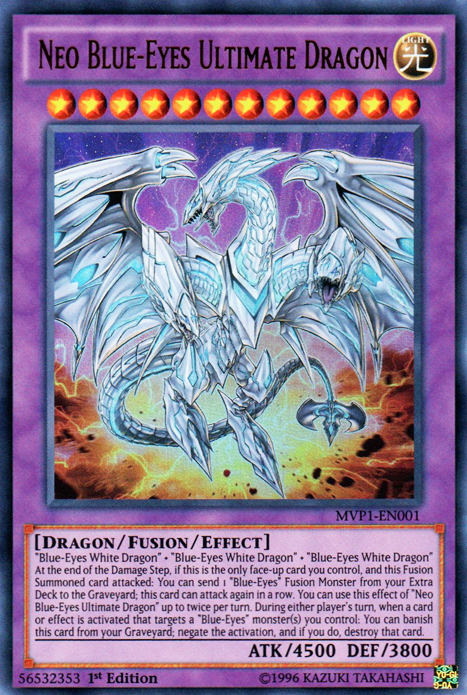 Neo Blue-Eyes Ultimate Dragon [MVP1-EN001] Ultra Rare | Tables and Towers