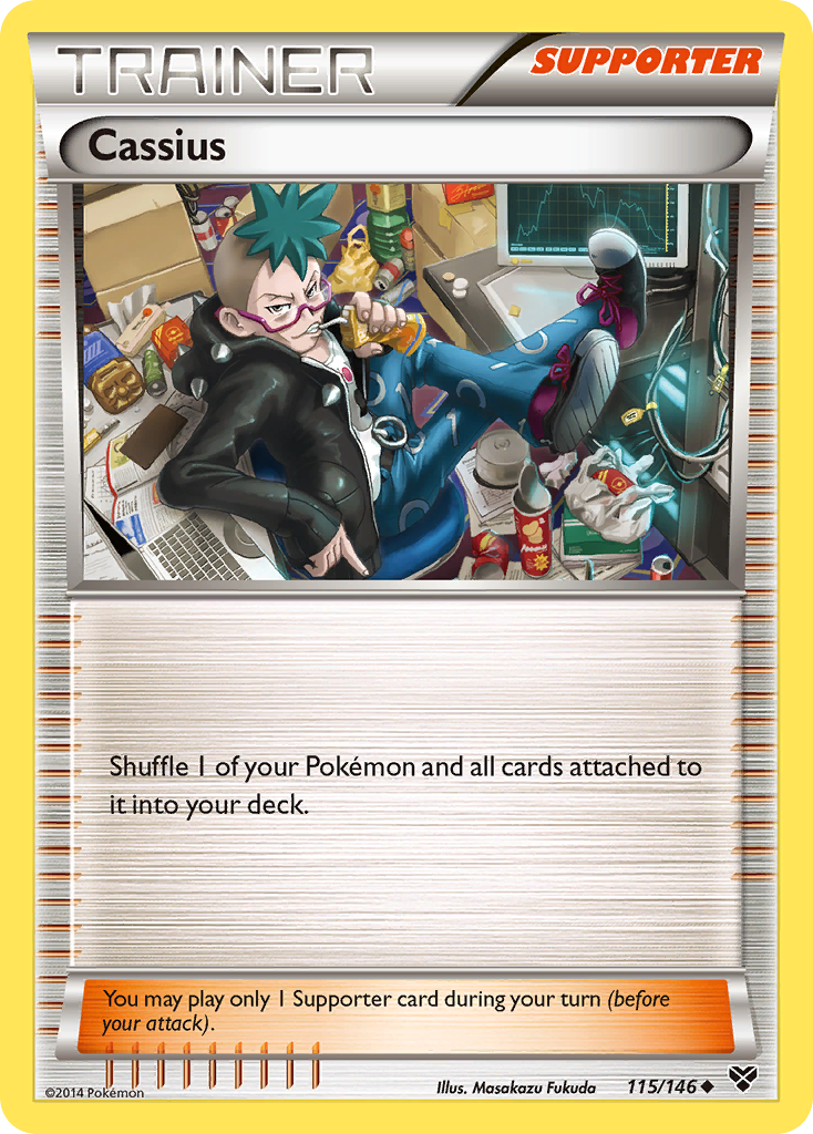 Cassius (115/146) [XY: Base Set] | Tables and Towers