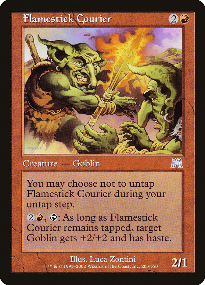 Flamestick Courier [Onslaught] | Tables and Towers