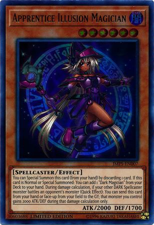 Apprentice Illusion Magician [JMPS-EN007] Ultra Rare | Tables and Towers