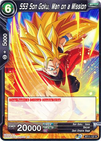 SS3 Son Goku, Man on a Mission (BT11-127) [Vermilion Bloodline] | Tables and Towers