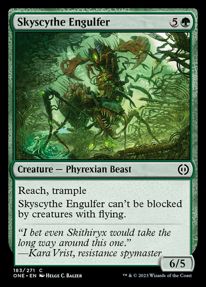 Skyscythe Engulfer [Phyrexia: All Will Be One] | Tables and Towers