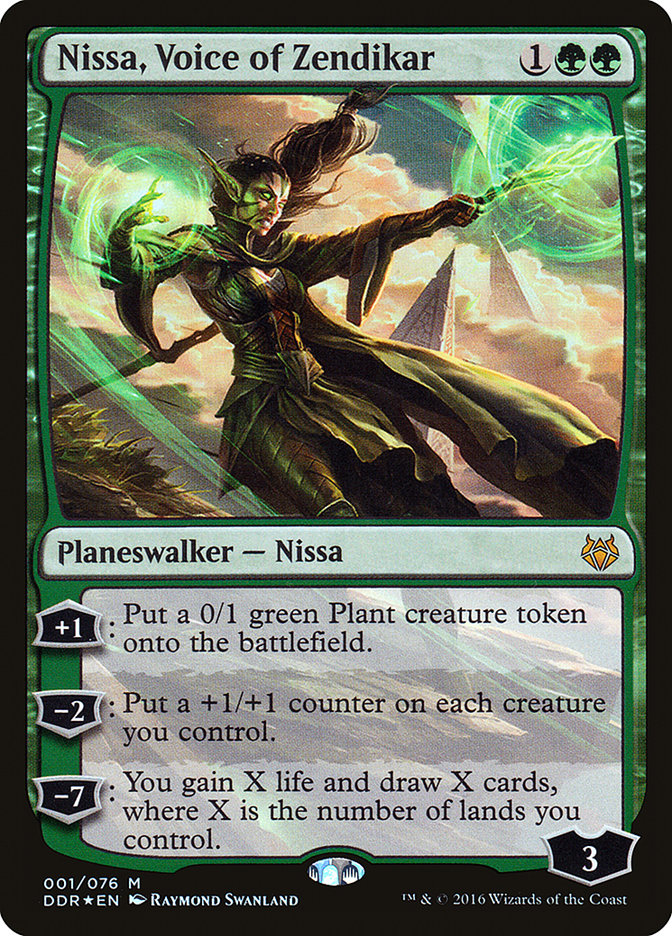 Nissa, Voice of Zendikar [Duel Decks: Nissa vs. Ob Nixilis] | Tables and Towers