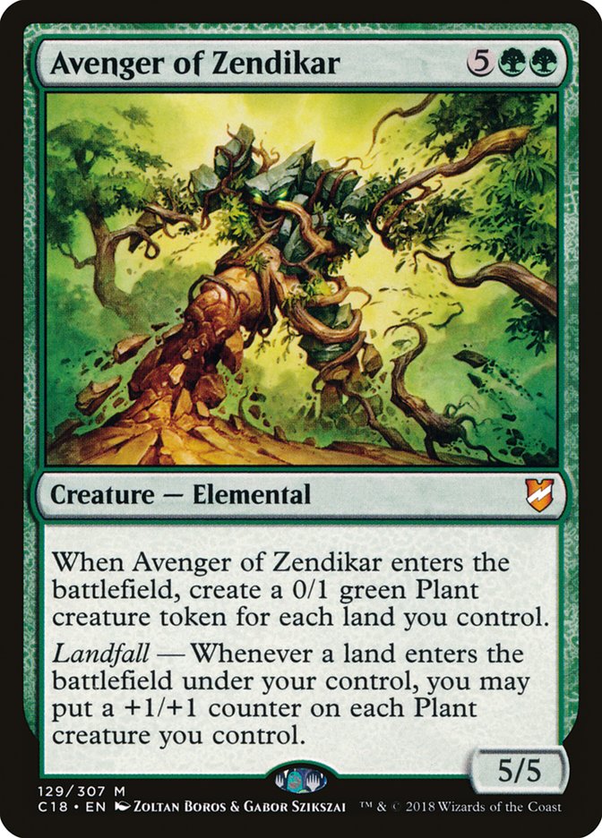 Avenger of Zendikar [Commander 2018] | Tables and Towers