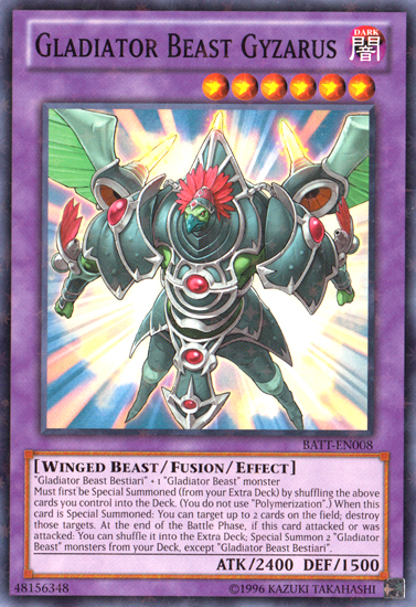 Gladiator Beast Gyzarus [BATT-EN008] Starfoil Rare | Tables and Towers