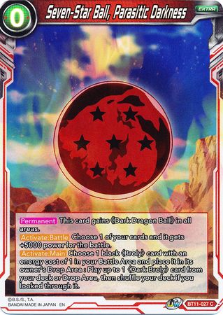 Seven-Star Ball, Parasitic Darkness (BT11-027) [Vermilion Bloodline 2nd Edition] | Tables and Towers