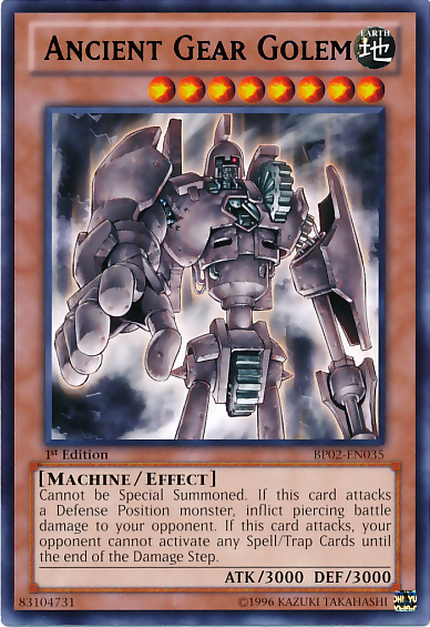 Ancient Gear Golem [BP02-EN035] Mosaic Rare | Tables and Towers