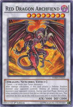 Red Dragon Archfiend [HSRD-EN023] Common | Tables and Towers