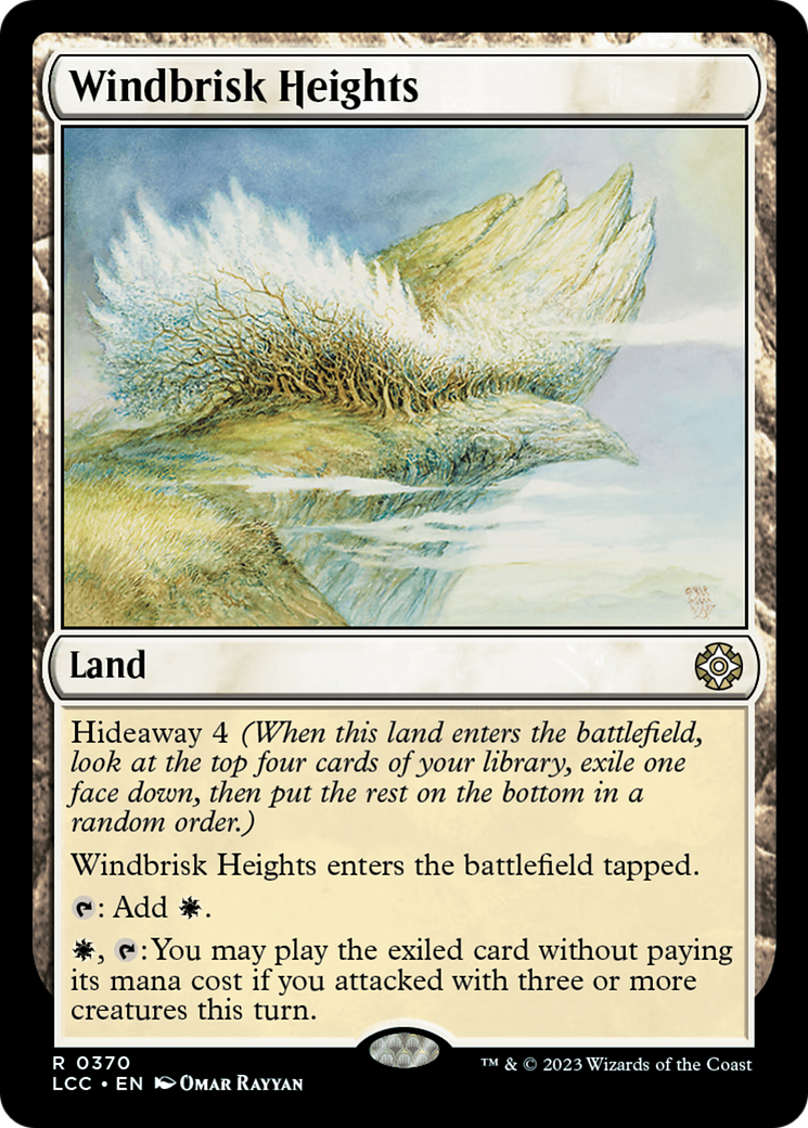 Windbrisk Heights [The Lost Caverns of Ixalan Commander] | Tables and Towers