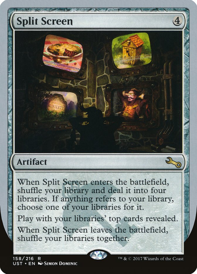 Split Screen [Unstable] | Tables and Towers