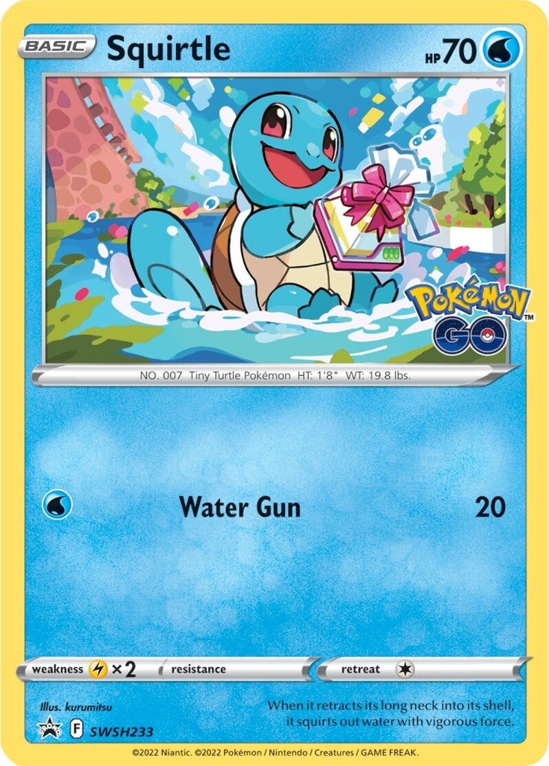 Squirtle (SWSH233) [Sword & Shield: Black Star Promos] | Tables and Towers