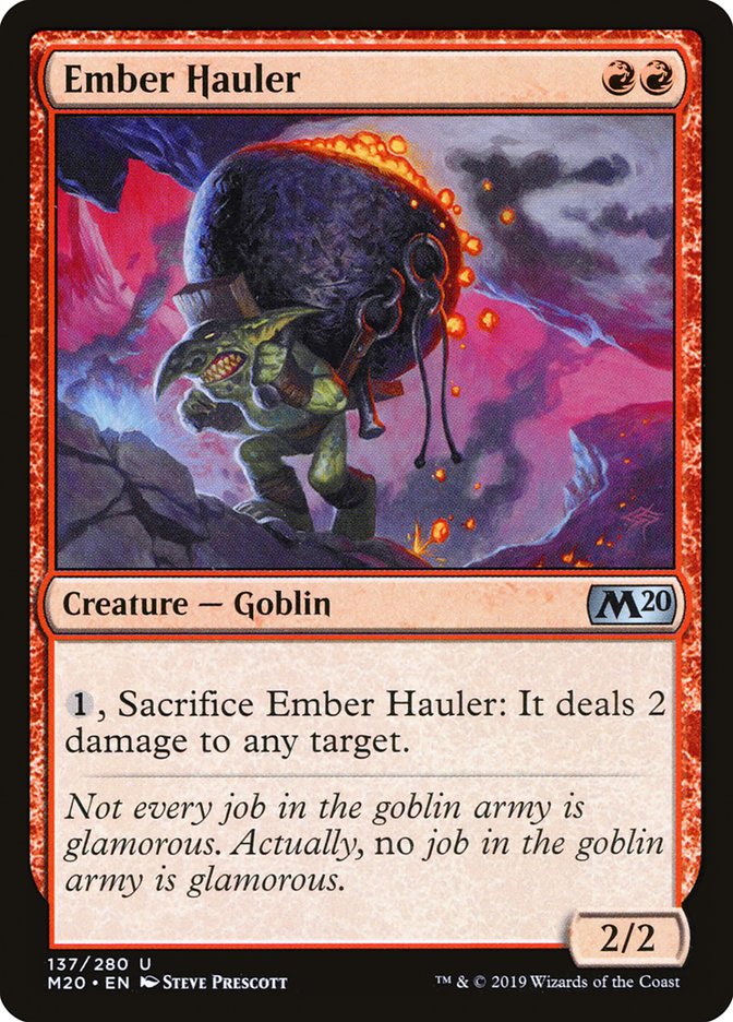 Ember Hauler [Core Set 2020] | Tables and Towers