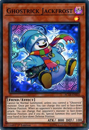 Ghostrick Jackfrost [AC18-EN003] Super Rare | Tables and Towers