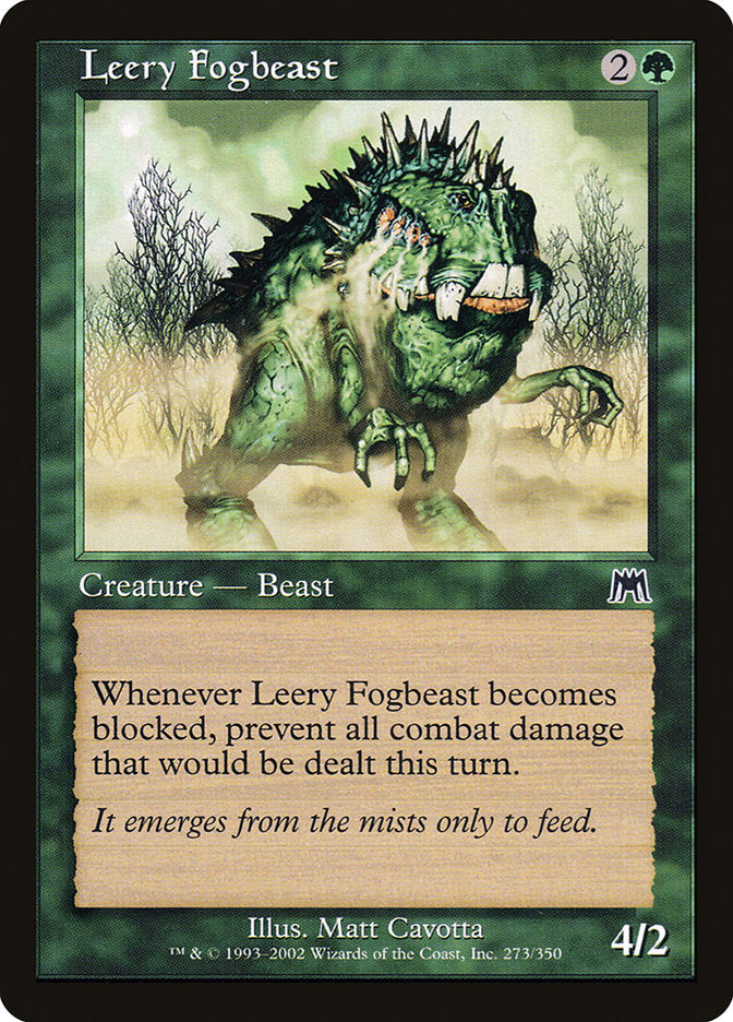 Leery Fogbeast [Onslaught] | Tables and Towers