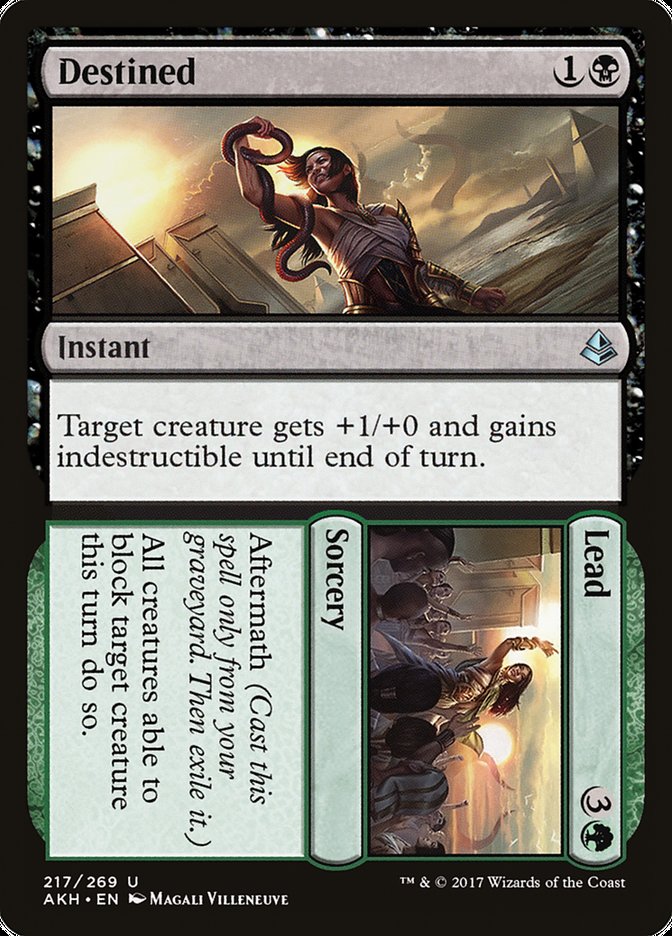 Destined // Lead [Amonkhet] | Tables and Towers
