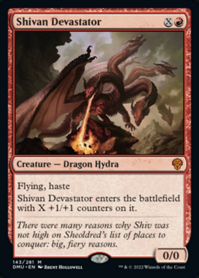 Shivan Devastator [Dominaria United] | Tables and Towers