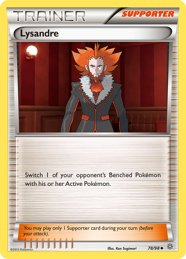 Lysandre (78/98) [XY: Ancient Origins] | Tables and Towers