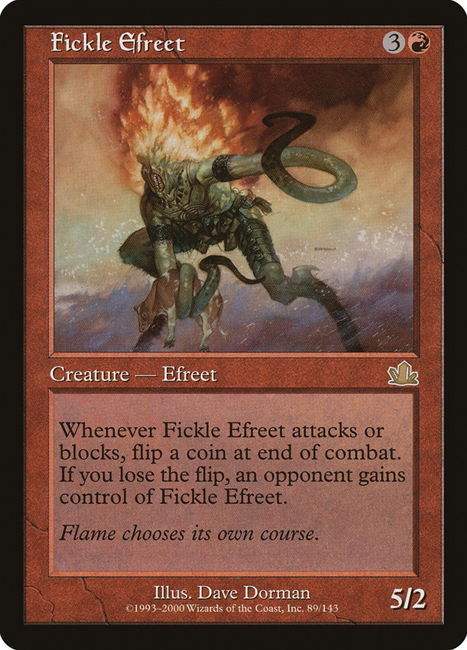 Fickle Efreet [Prophecy] | Tables and Towers