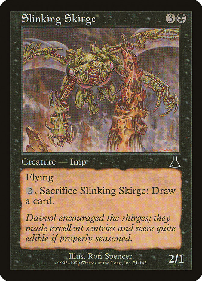 Slinking Skirge [Urza's Destiny] | Tables and Towers