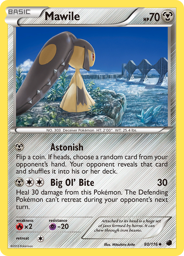 Mawile (80/116) [Black & White: Plasma Freeze] | Tables and Towers