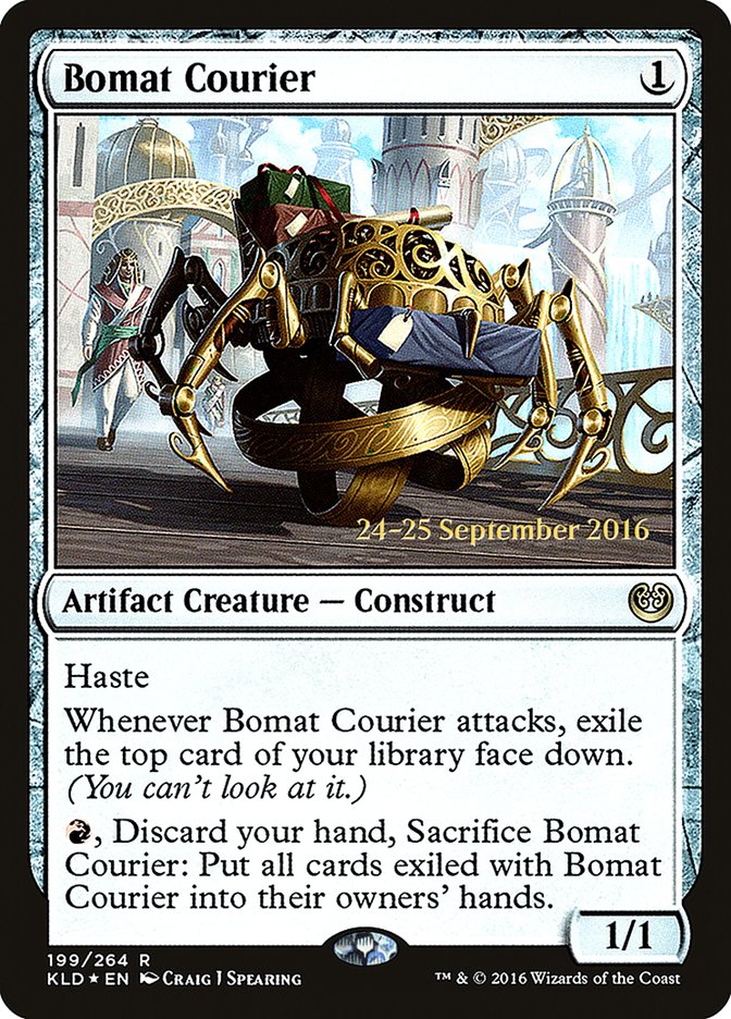 Bomat Courier [Kaladesh Prerelease Promos] | Tables and Towers