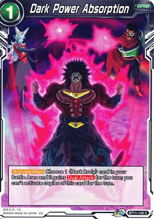 Dark Power Absorption (BT11-149) [Vermilion Bloodline] | Tables and Towers