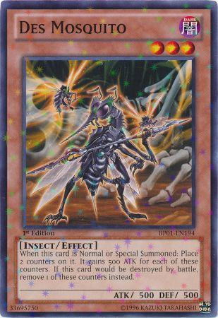 Des Mosquito [BP01-EN194] Starfoil Rare | Tables and Towers