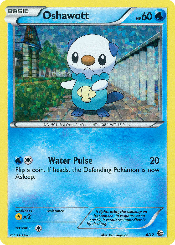 Oshawott (4/12) [McDonald's Promos: 2011 Collection] | Tables and Towers