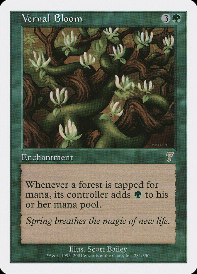 Vernal Bloom [Seventh Edition] | Tables and Towers