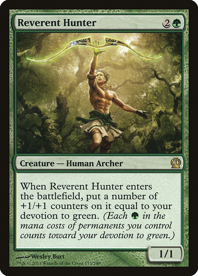 Reverent Hunter [Theros] | Tables and Towers