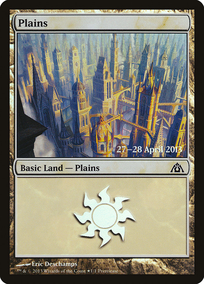 Plains (157) [Dragon's Maze Prerelease Promos] | Tables and Towers