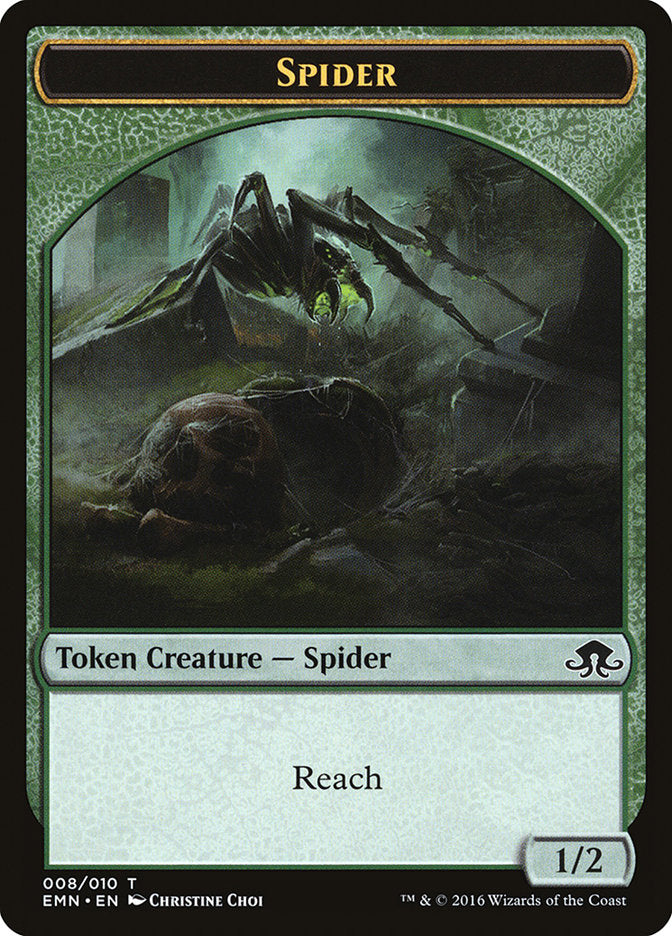 Spider Token [Eldritch Moon Tokens] | Tables and Towers