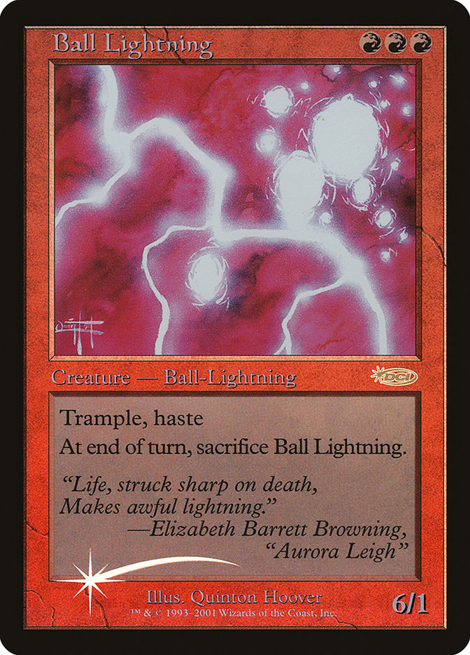 Ball Lightning [Judge Gift Cards 2001] | Tables and Towers