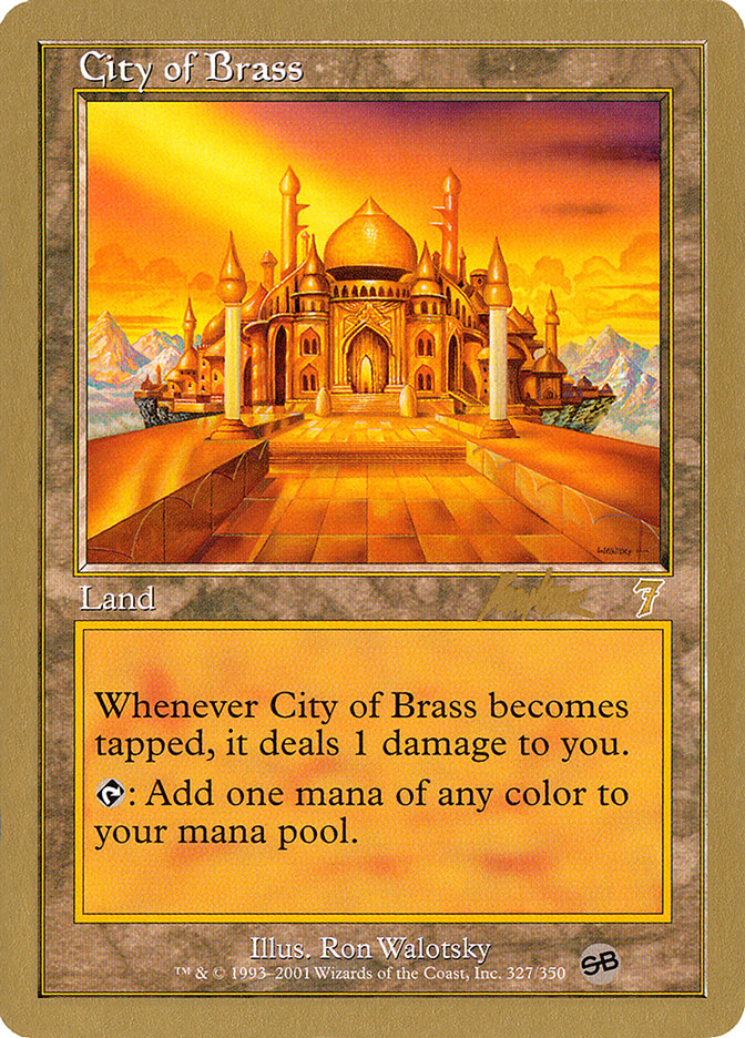 City of Brass (Brian Kibler) (SB) [World Championship Decks 2002] | Tables and Towers