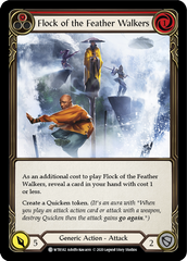 Flock of the Feather Walkers (Red) [U-WTR182] (Welcome to Rathe Unlimited)  Unlimited Rainbow Foil | Tables and Towers