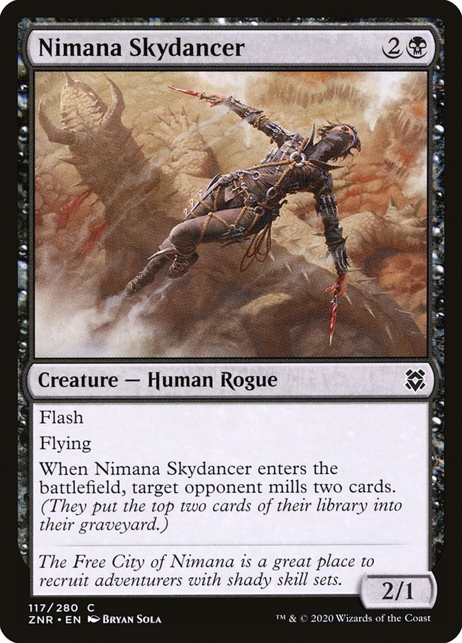 Nimana Skydancer [Zendikar Rising] | Tables and Towers