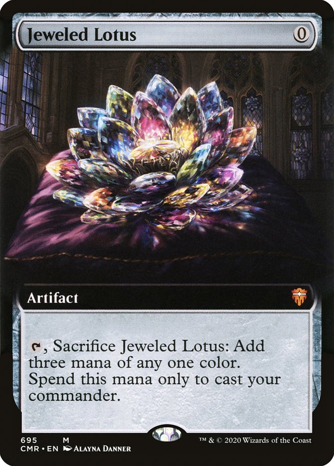 Jeweled Lotus (Extended Art) [Commander Legends] | Tables and Towers