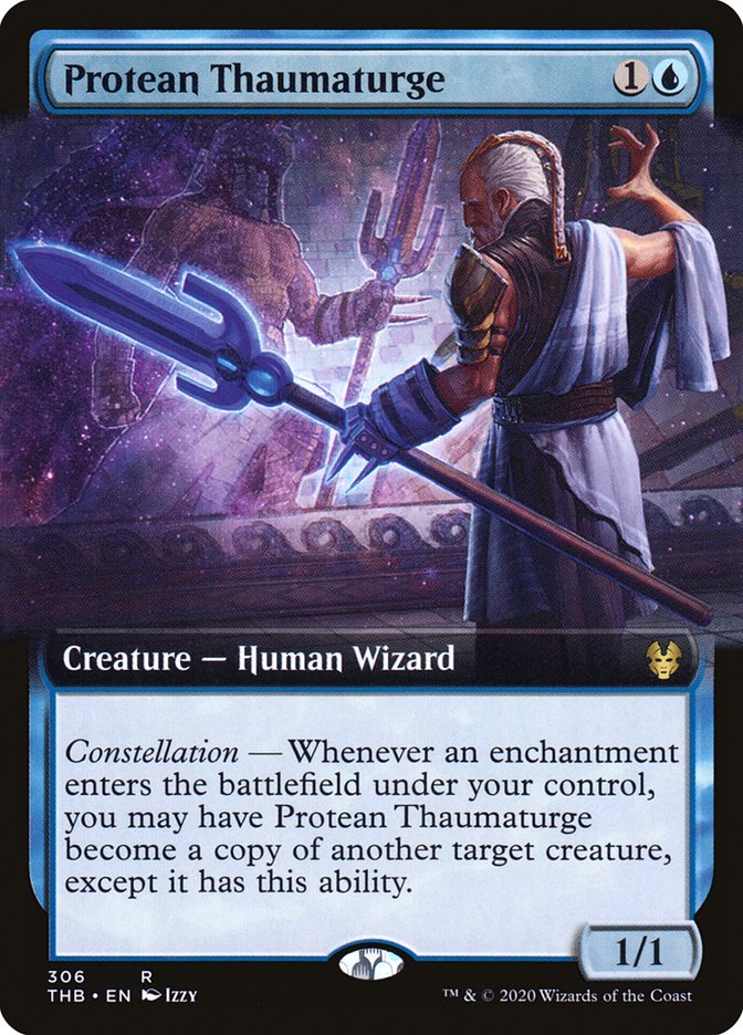 Protean Thaumaturge (Extended Art) [Theros Beyond Death] | Tables and Towers