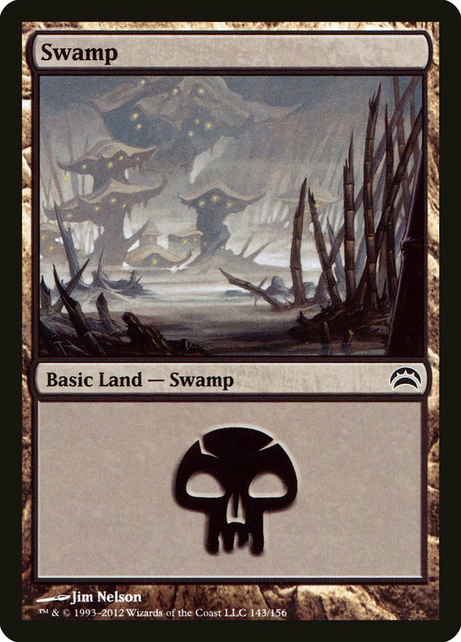 Swamp (143) [Planechase 2012] | Tables and Towers