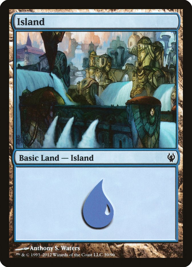 Island (39) [Duel Decks: Izzet vs. Golgari] | Tables and Towers