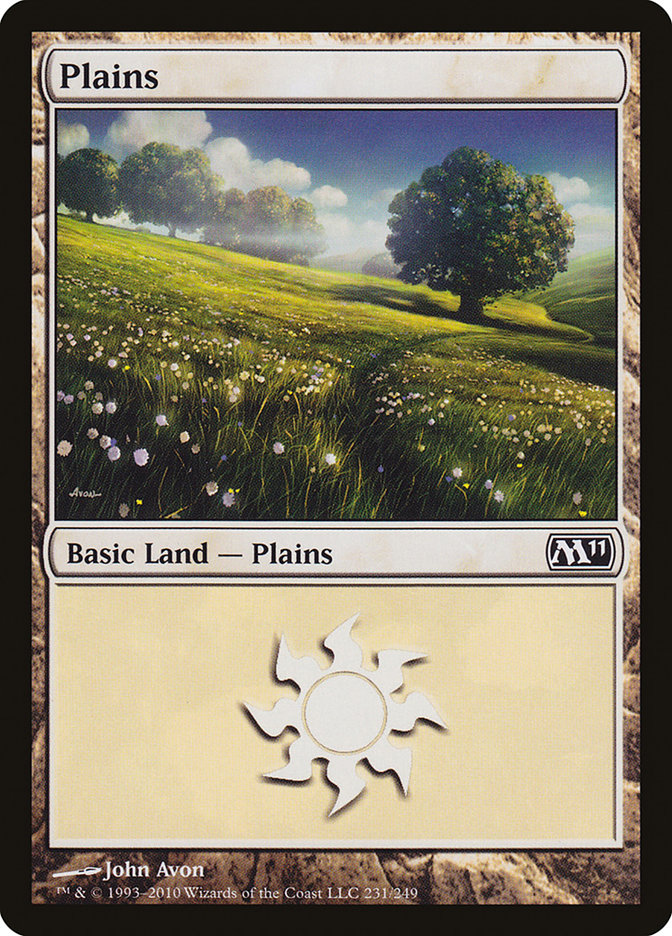 Plains (231) [Magic 2011] | Tables and Towers