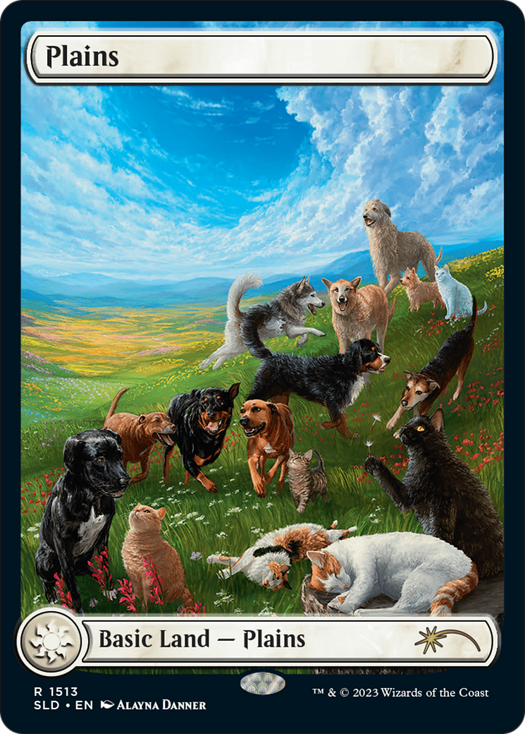 Plains (1513) [Secret Lair Commander Deck: Raining Cats and Dogs] | Tables and Towers