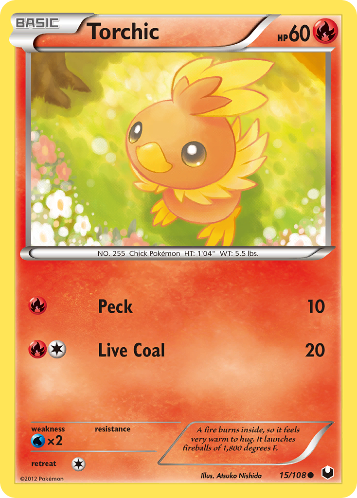 Torchic (15/108) [Black & White: Dark Explorers] | Tables and Towers