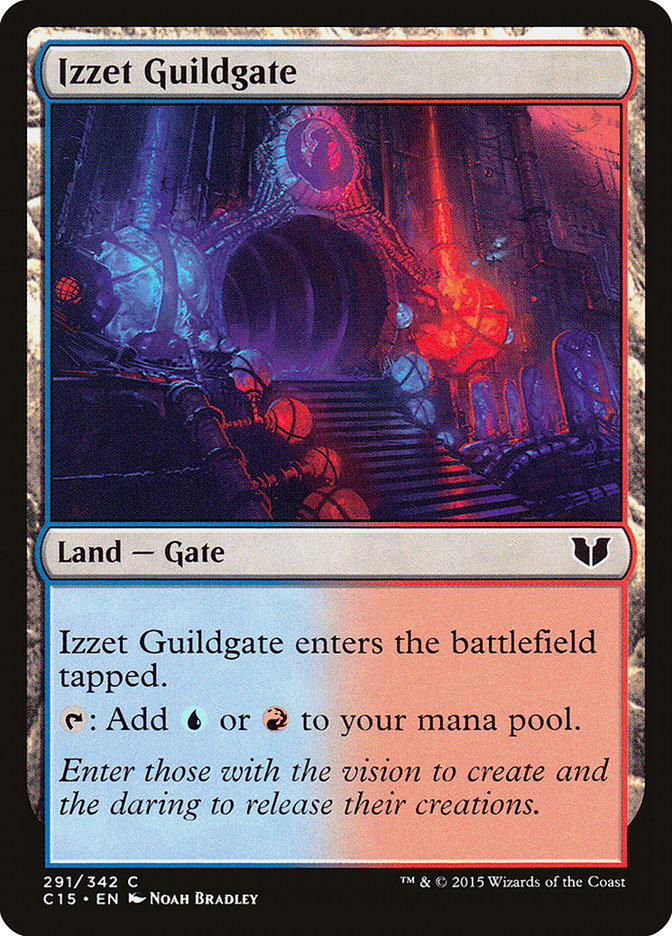 Izzet Guildgate [Commander 2015] | Tables and Towers