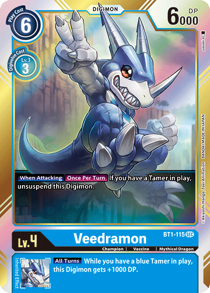 Veedramon [BT1-115] [Release Special Booster Ver.1.0] | Tables and Towers