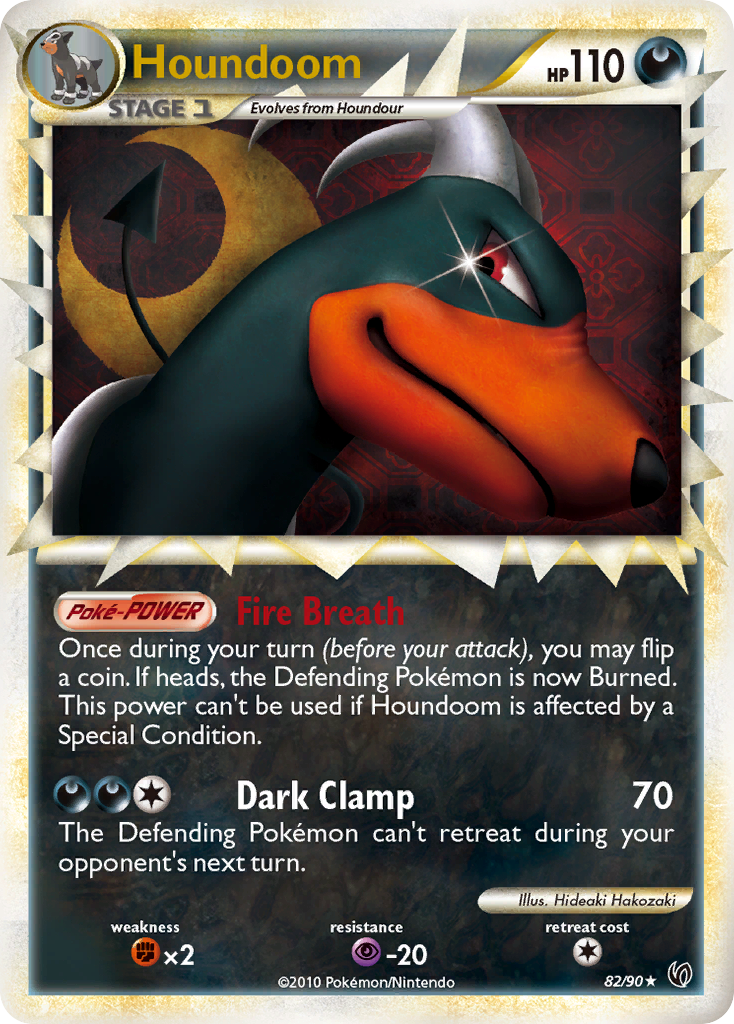 Houndoom (82/90) [HeartGold & SoulSilver: Undaunted] | Tables and Towers