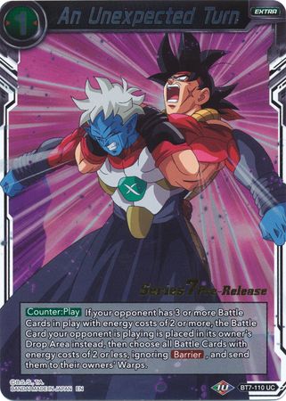 An Unexpected Turn (BT7-110_PR) [Assault of the Saiyans Prerelease Promos] | Tables and Towers