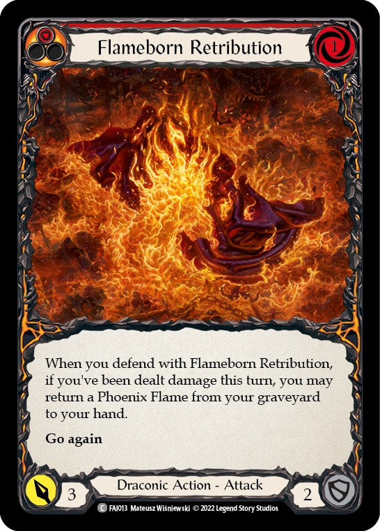 Flameborn Retribution [FAI013] (Uprising Fai Blitz Deck) | Tables and Towers